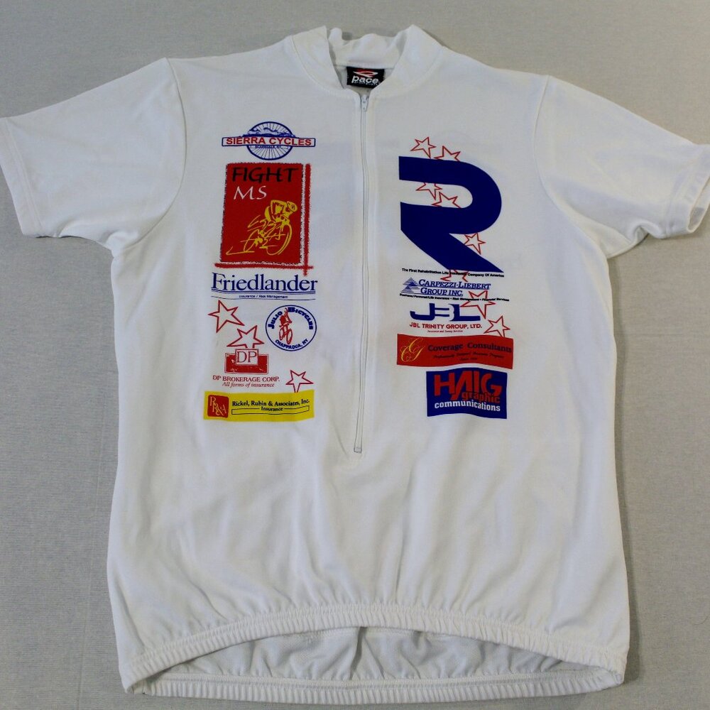 VTG Mens PACE Cycling Bike Jersey